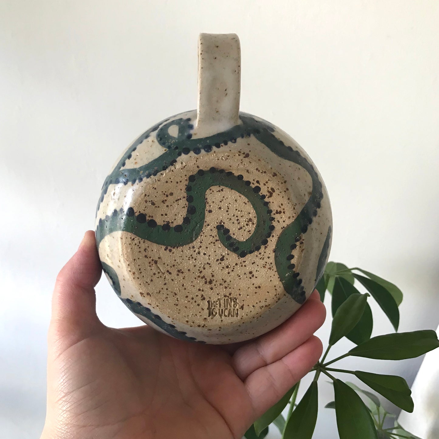 Green Octopus Mug (Large)