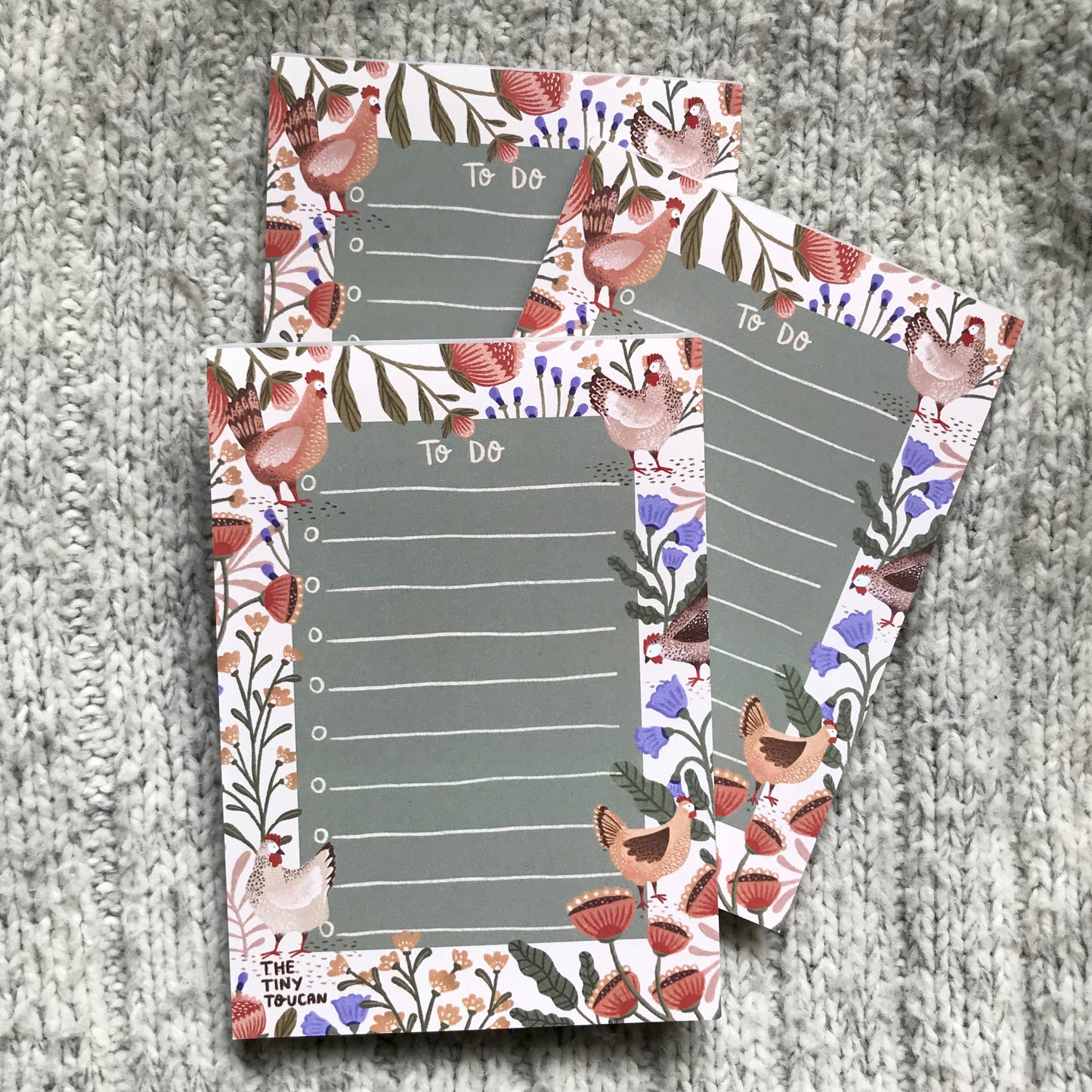 Chickens Memo Pad