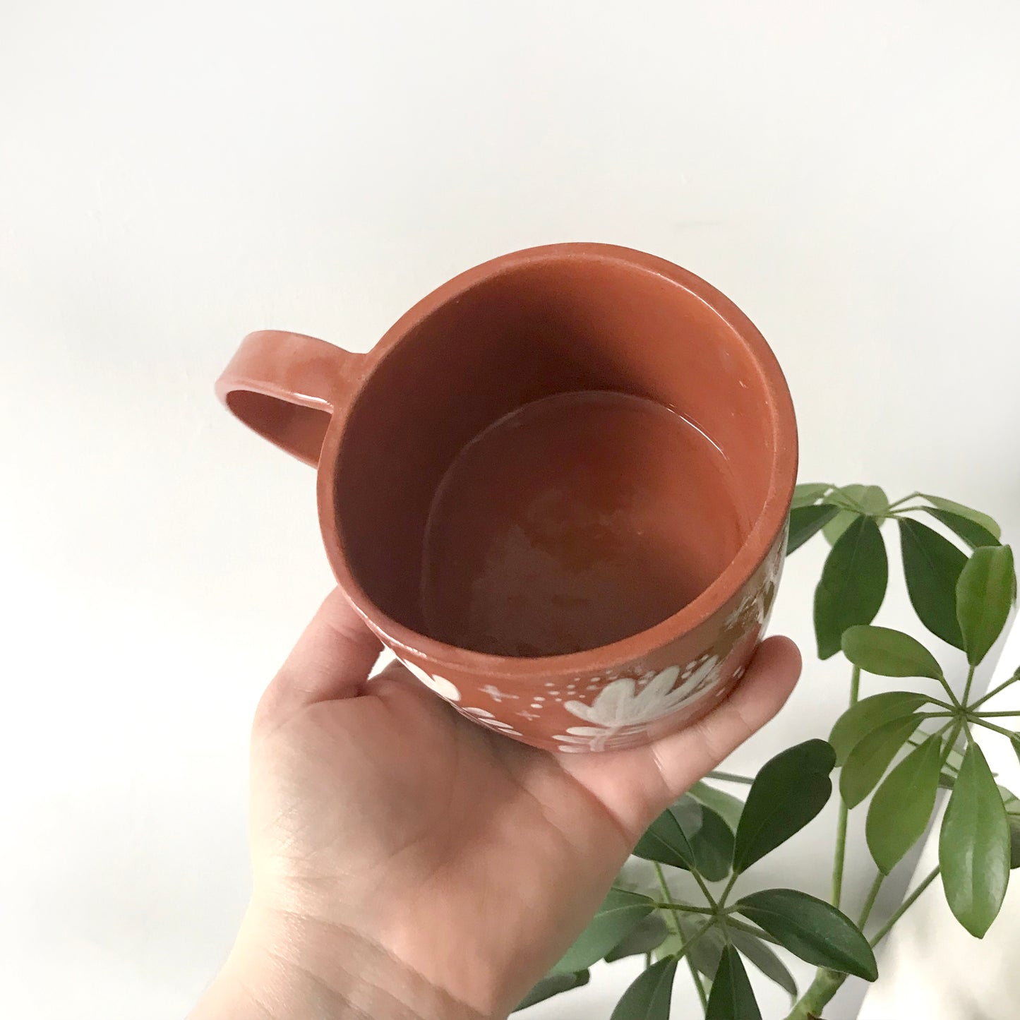 Red Folk Mug (Medium, SECOND)