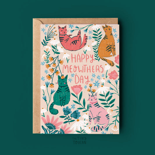 Happy Meowthers Day Card
