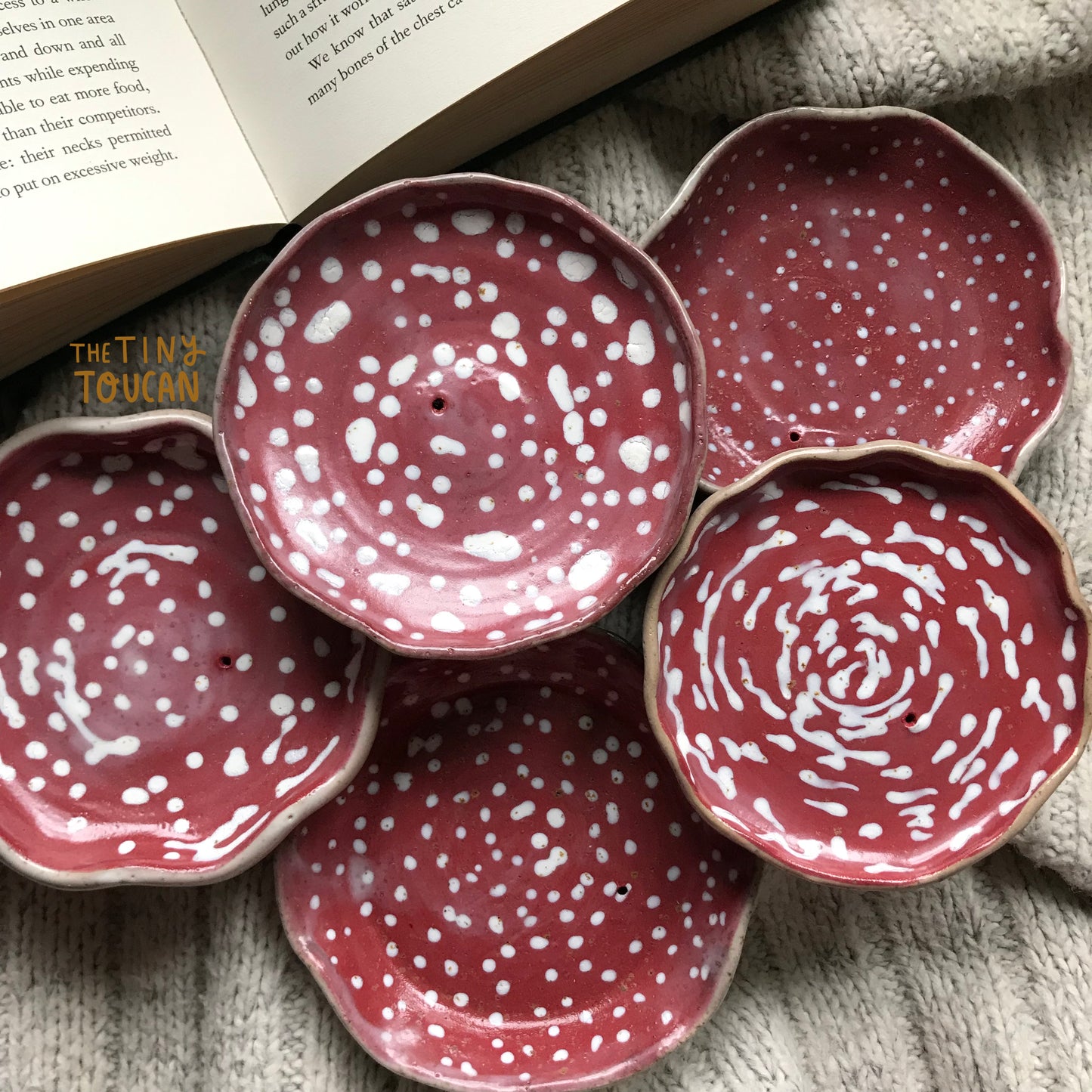 Fly Agaric Mushroom Incense Stick Holder