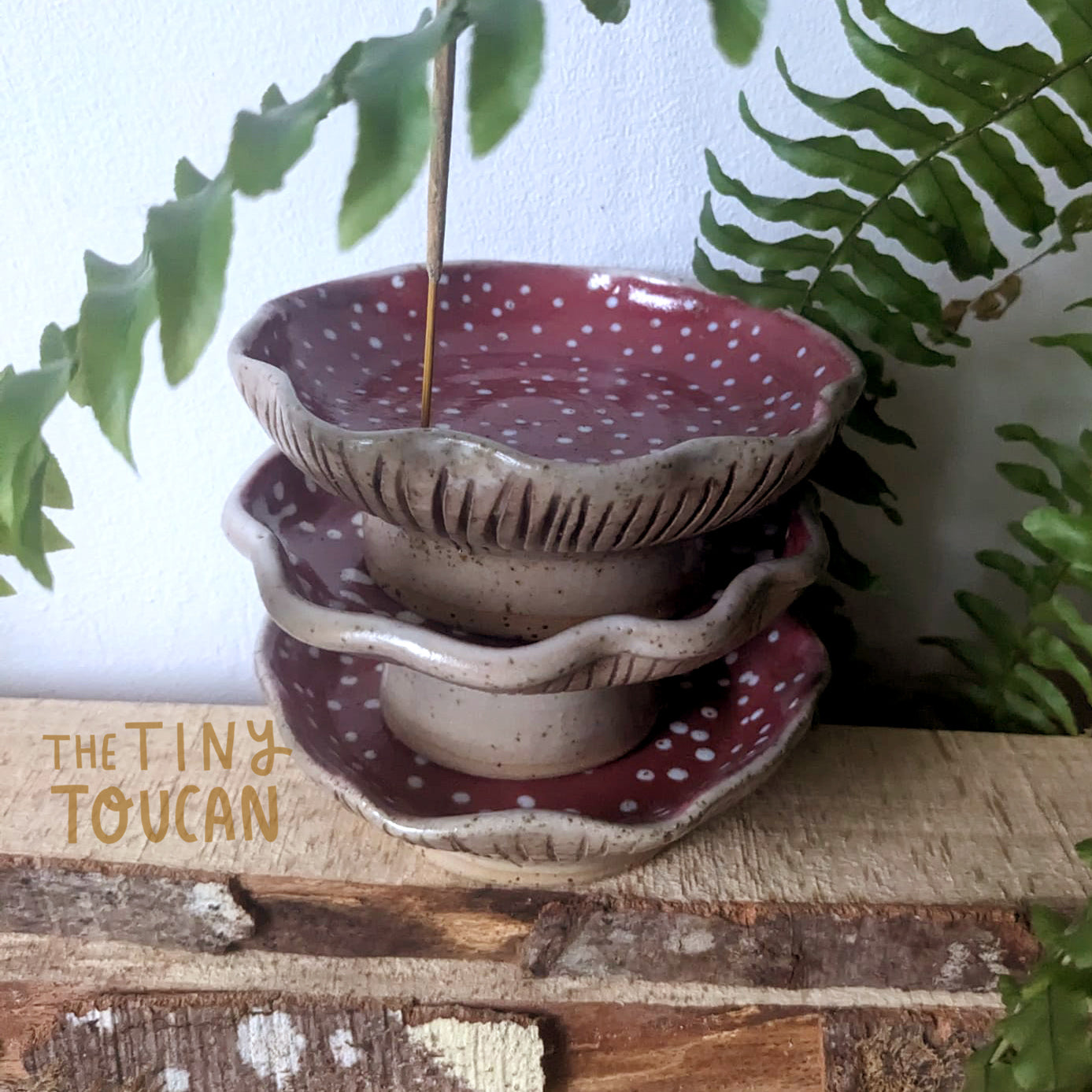 Fly Agaric Mushroom Incense Stick Holder