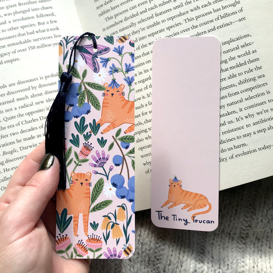 Spring Tigers Bookmark
