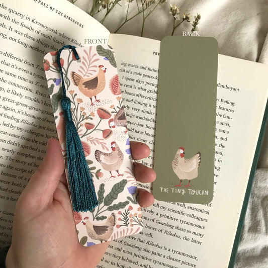 Spring Chicken Bookmark