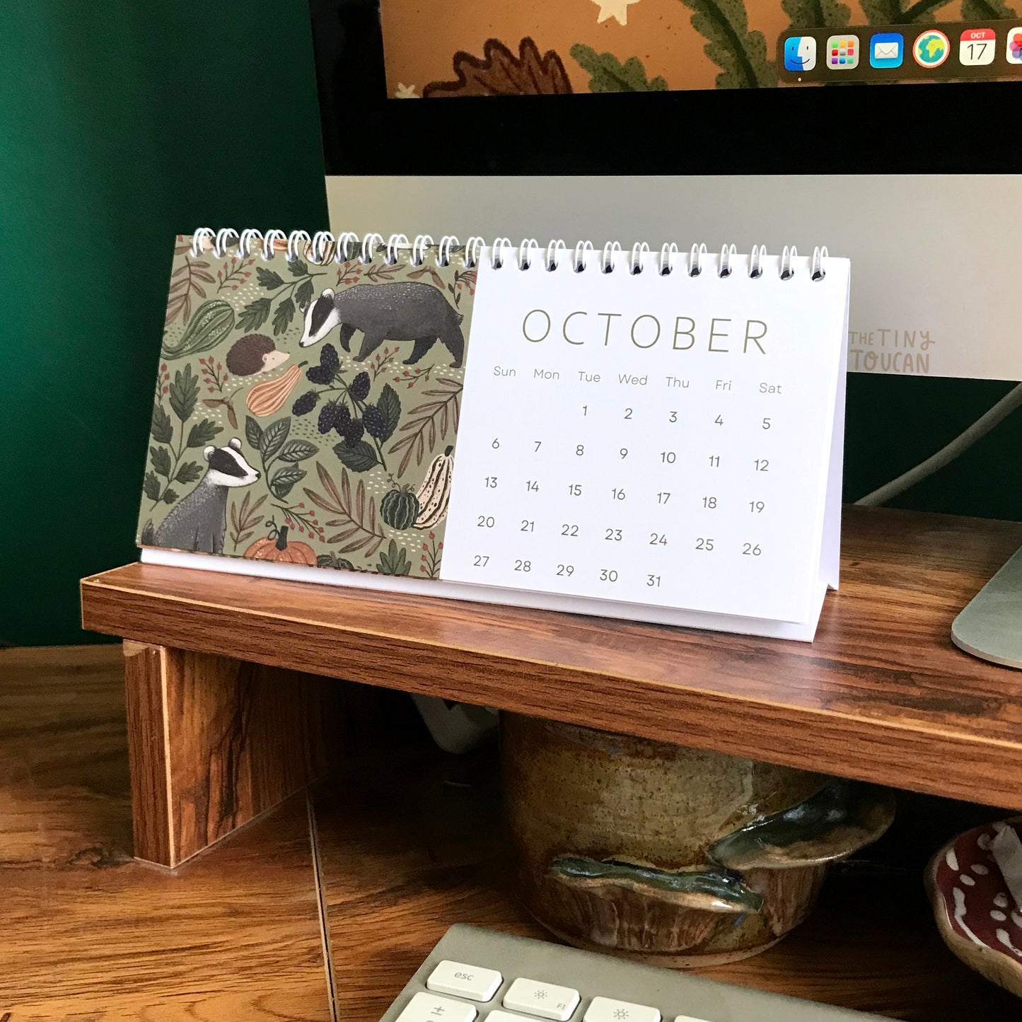 Mini 2024 Desktop Calendar DL