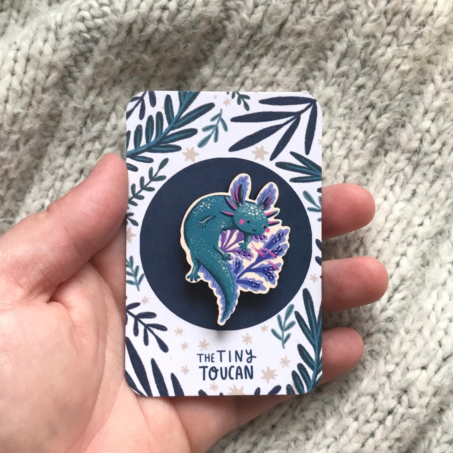 Axolotl Pin