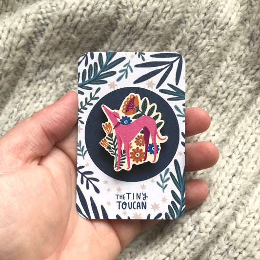 Long Dog Pin