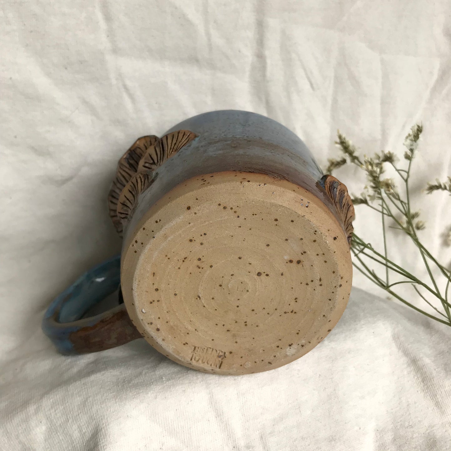 Mushroom Mug in Blue Lagoon