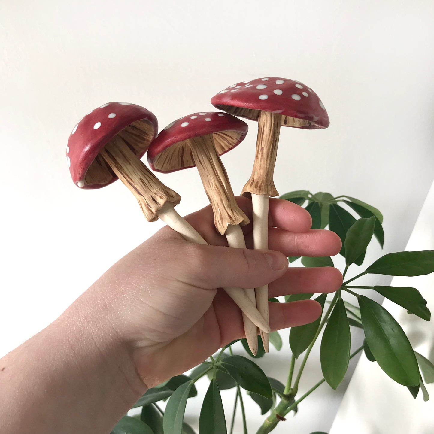 Mushroom Plant Stakes