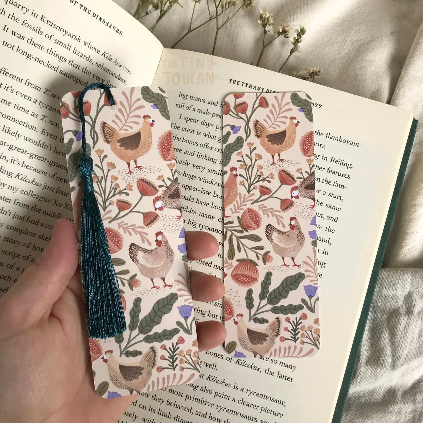 Spring Chicken Bookmark
