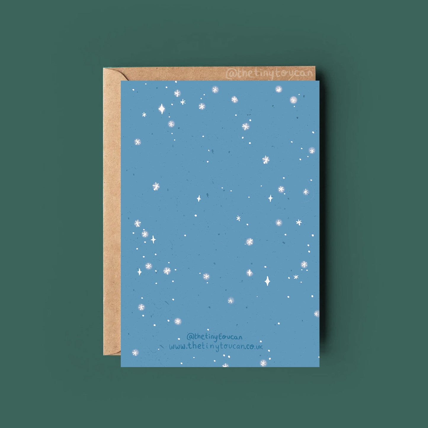 Arctic Fox Christmas Card