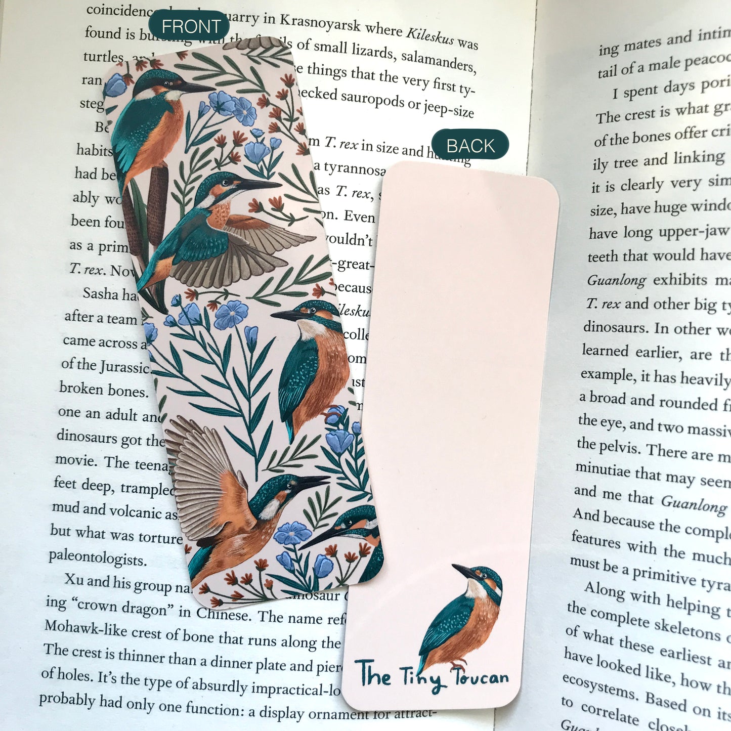 Kingfisher Bookmark