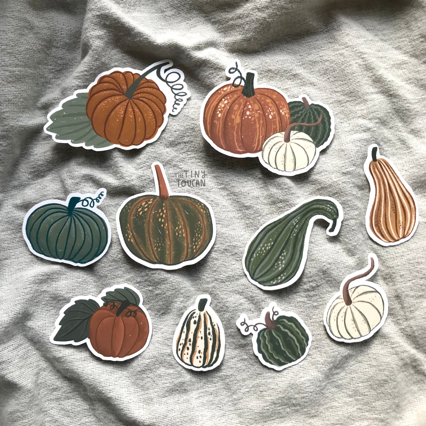 Pumpkins and Gourds Sticker Pack