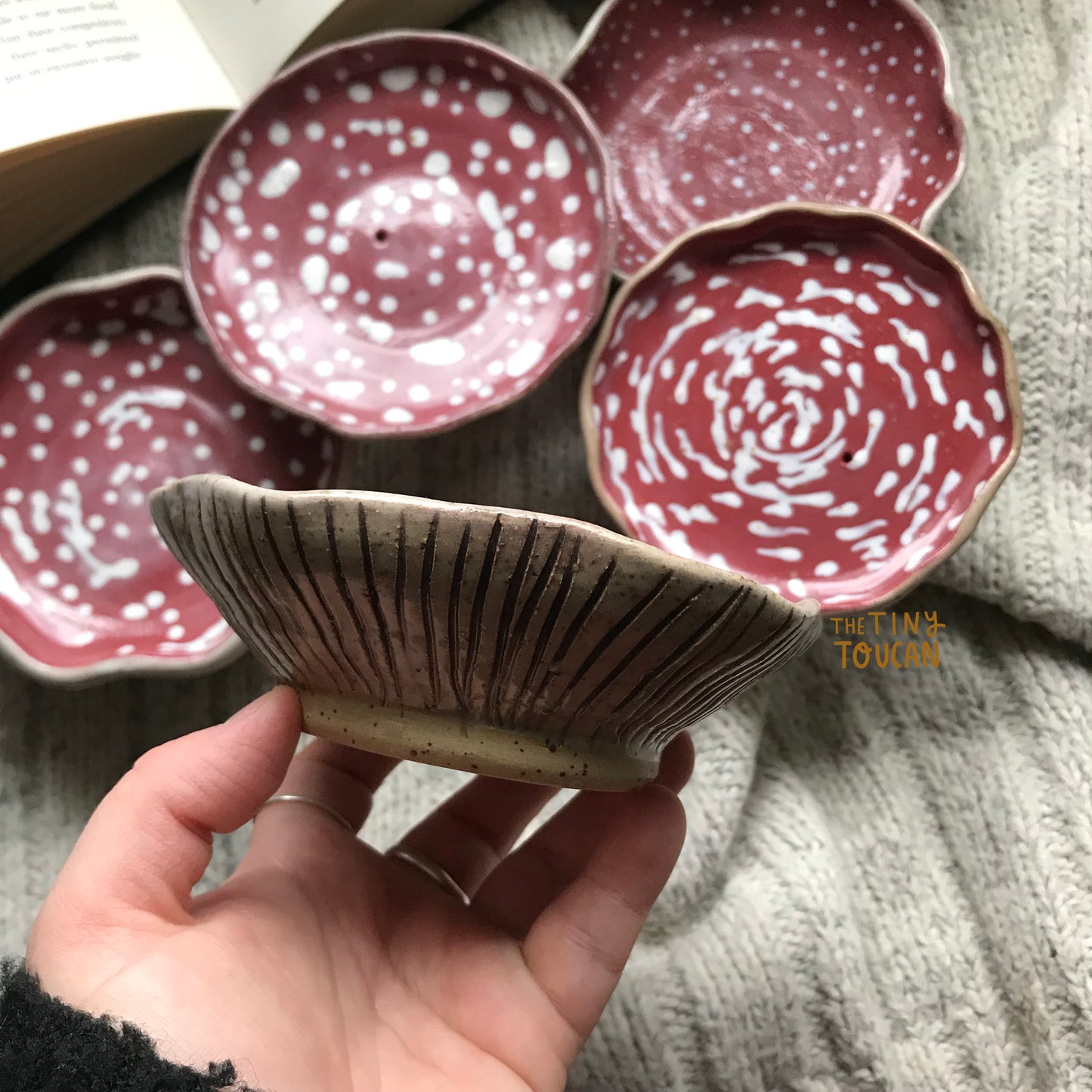 Fly Agaric Mushroom Incense Stick Holder