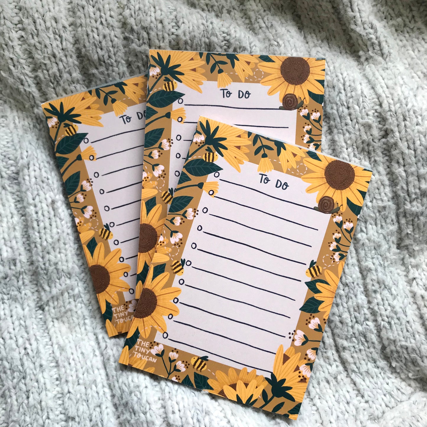 Sunflowers Memo Pad