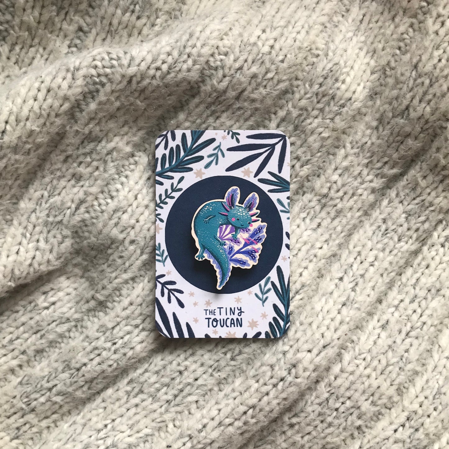 Axolotl Pin