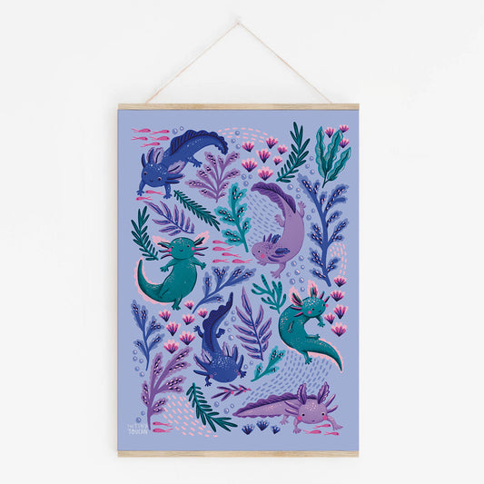 Axolotl Fine Art Print
