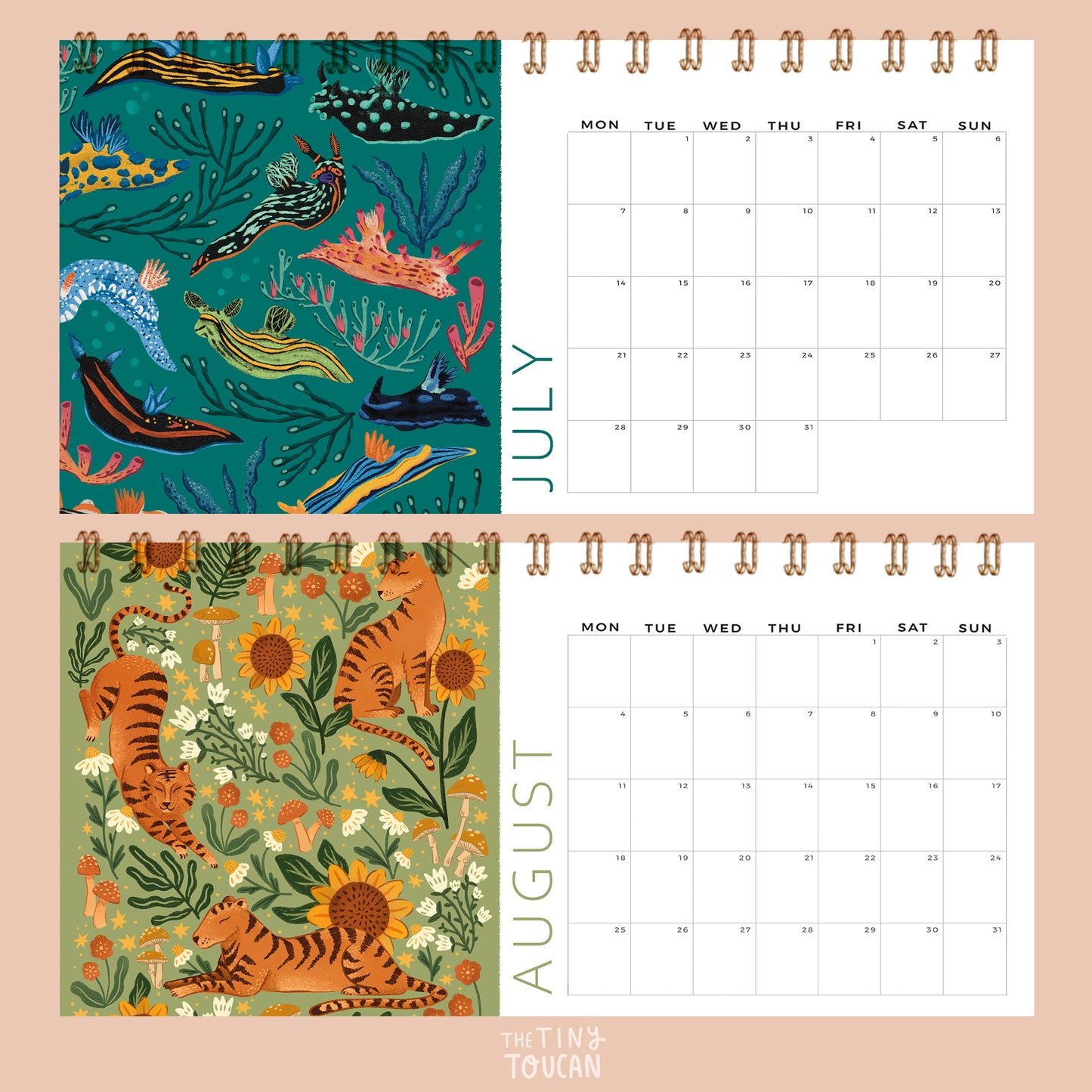 Mini 2025 Desktop Calendar DL *Pre Order*