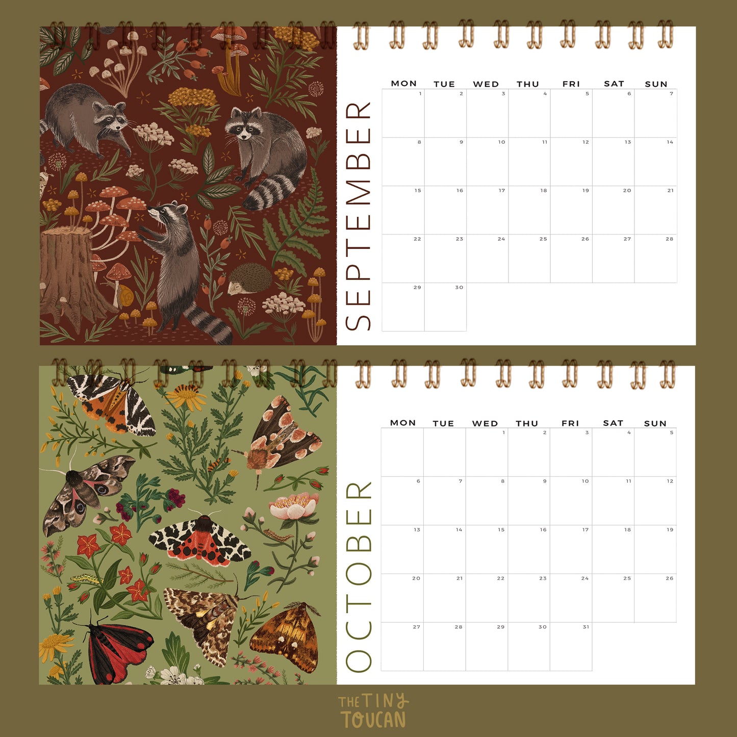 Mini 2025 Desktop Calendar DL *Pre Order*
