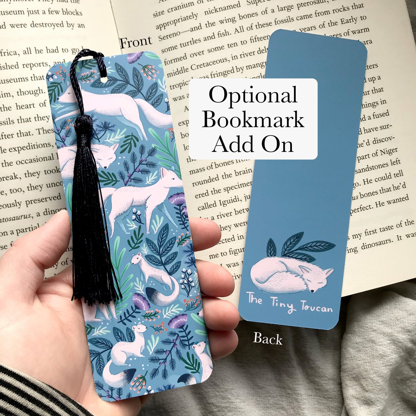 Arctic Fox Christmas Card