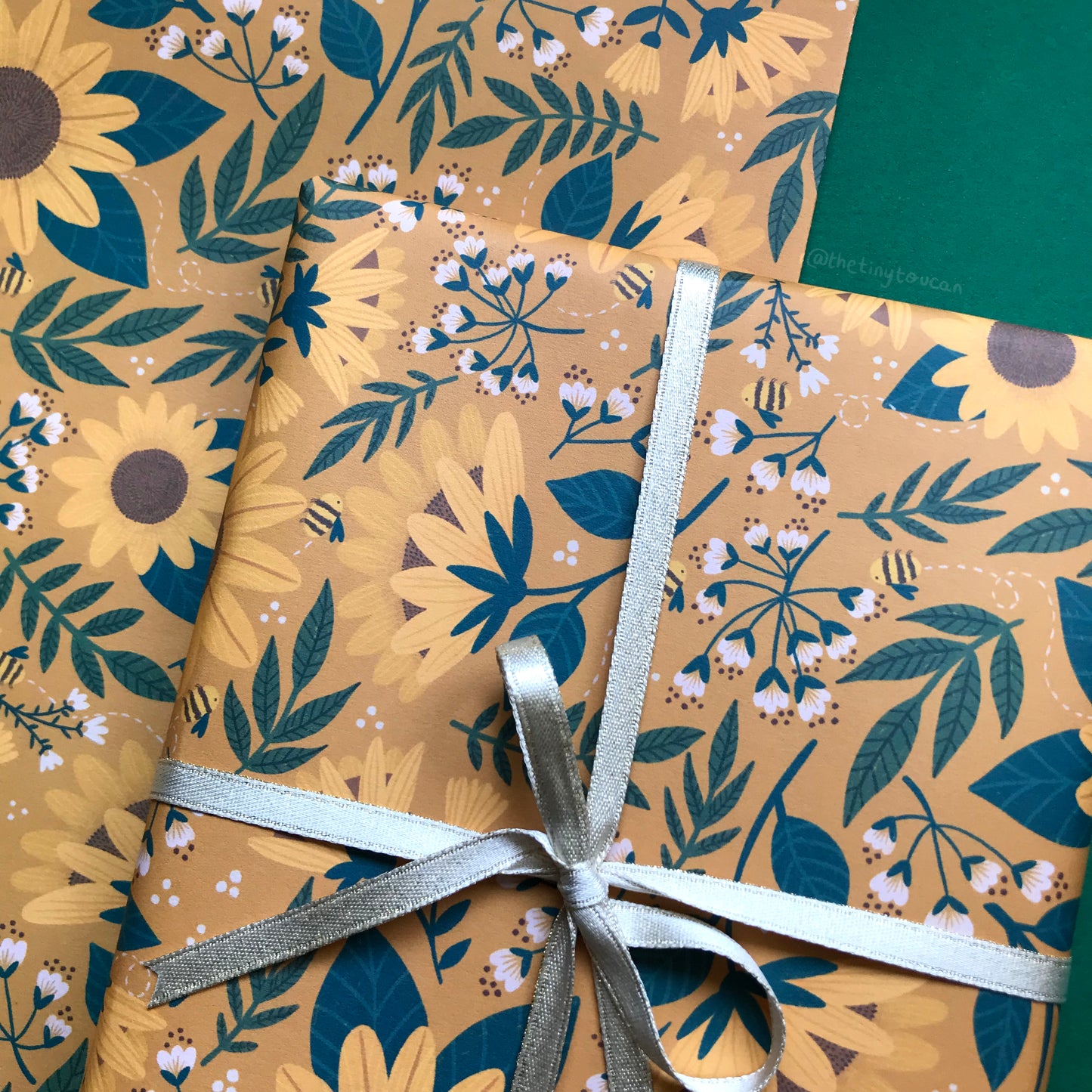 Sunflower Gift Wrap