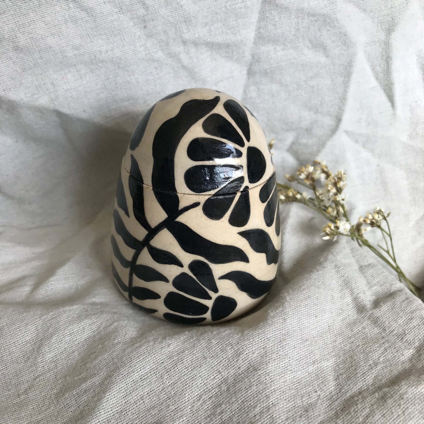 Absolutely the fuck not lidded trinket jar