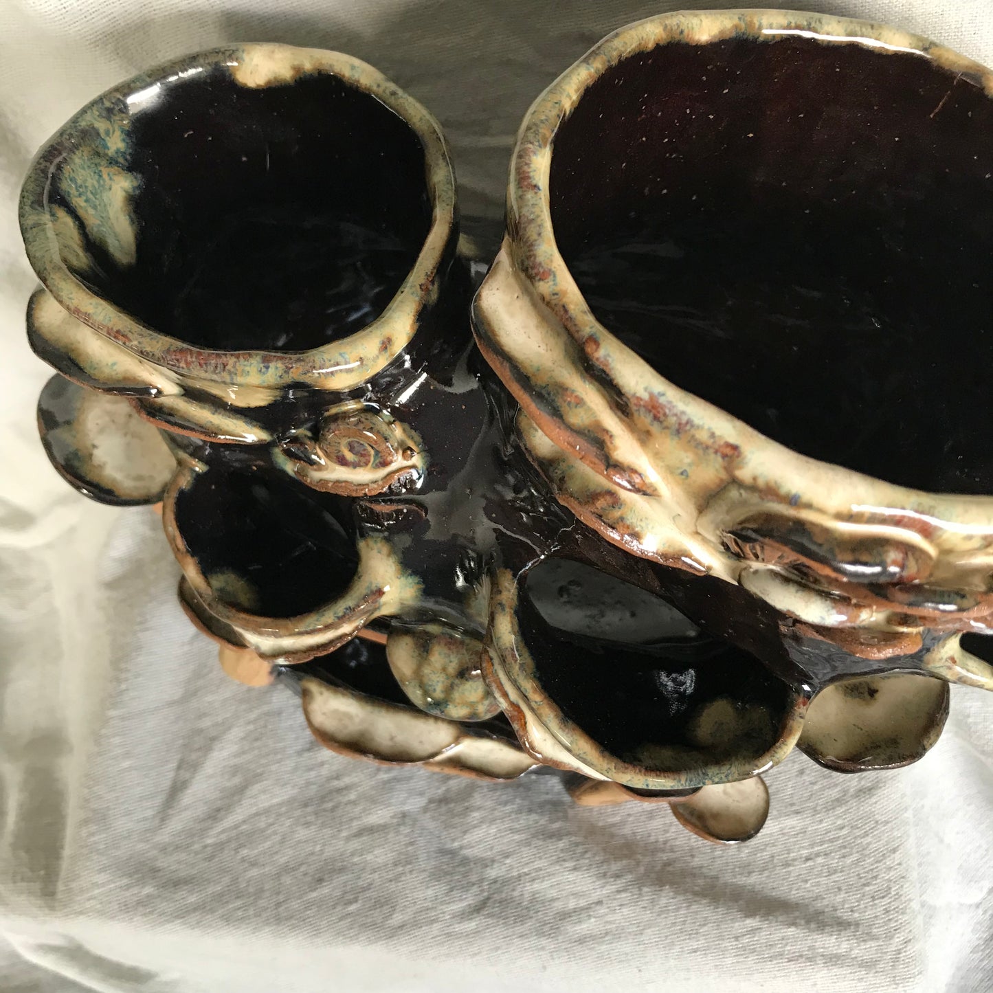 Mushie Planter in Swamp Dusk