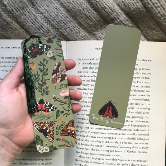 British Moths bookmark