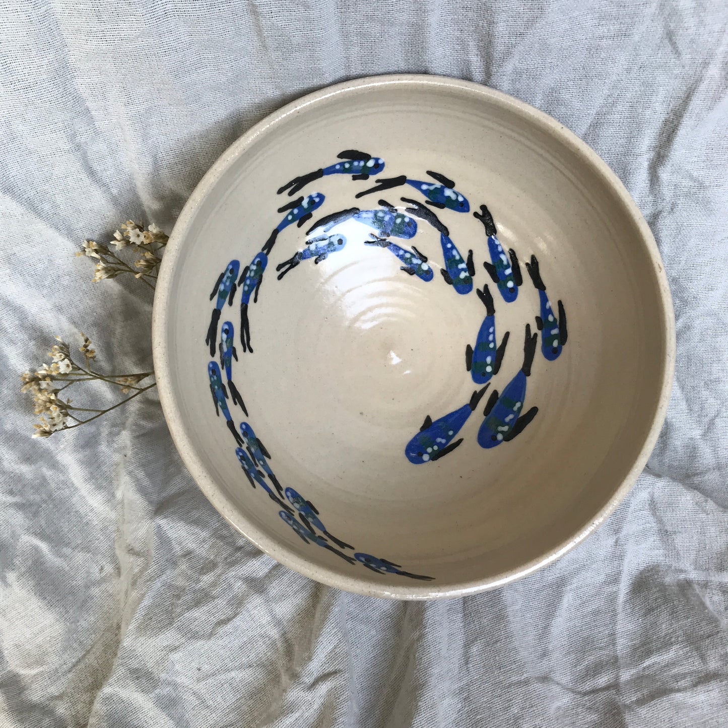Blue Fishies Bowl