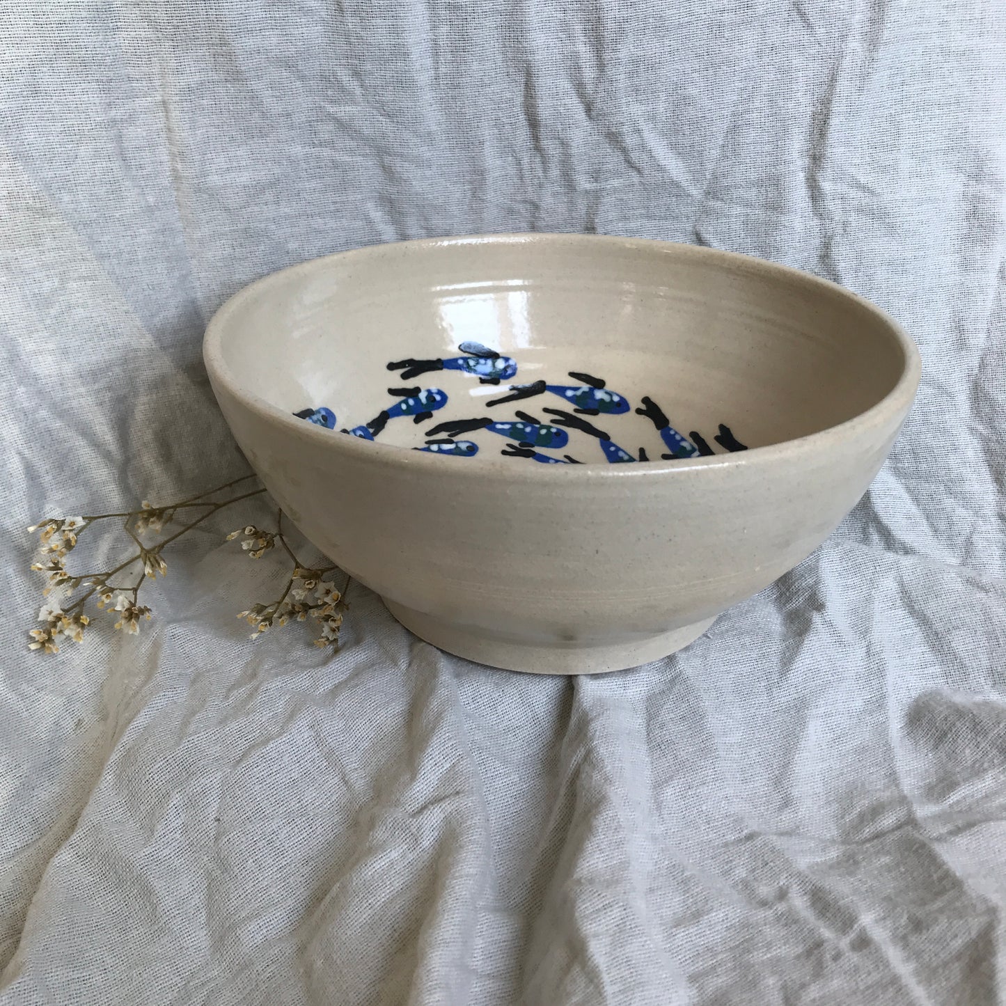 Blue Fishies Bowl