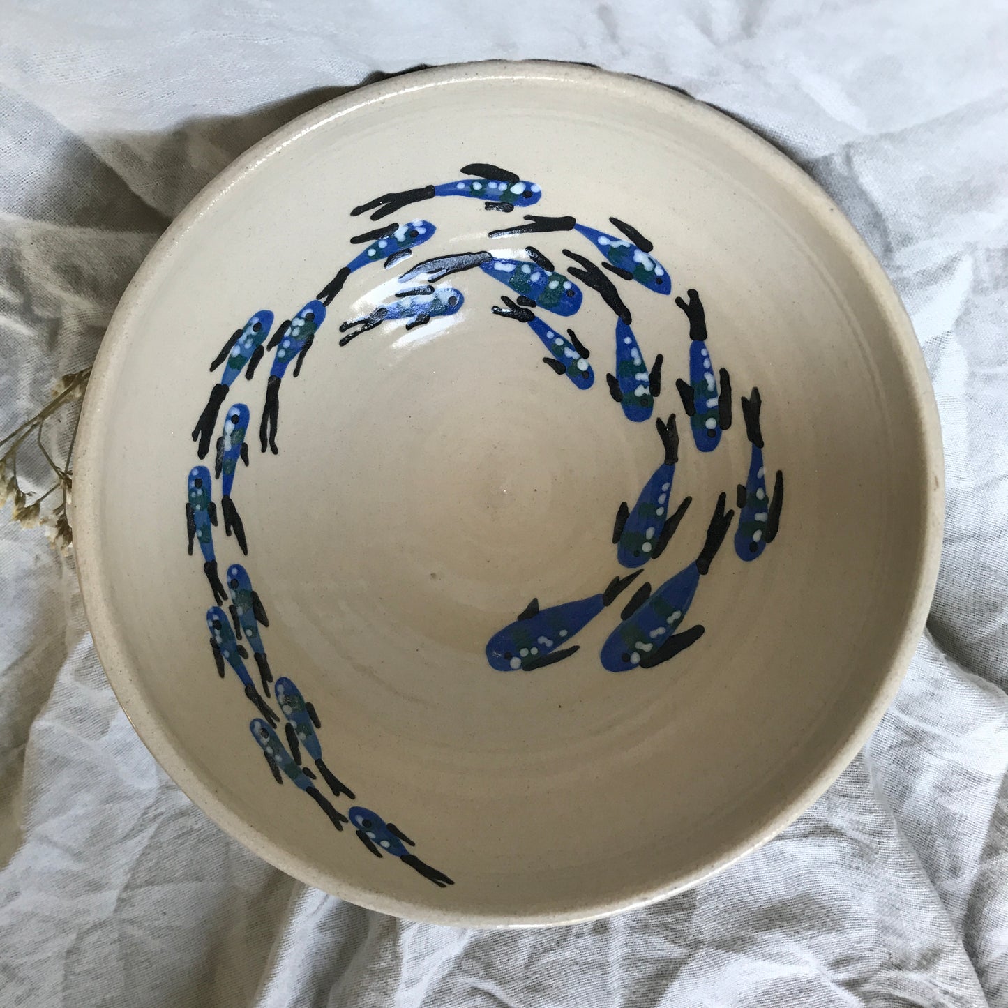 Blue Fishies Bowl