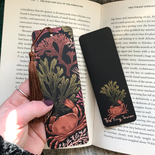 Crabs and Seaweed Bookmark