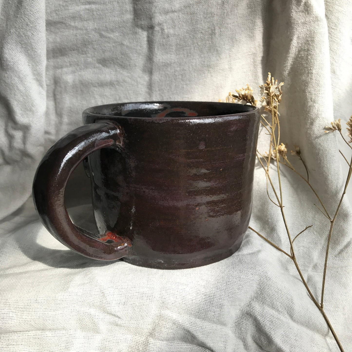 Garden Tiger Moth Mug in Ancient Ore