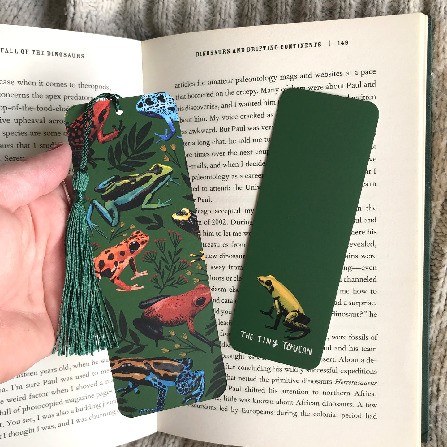 Poison Dart Frogs Bookmark