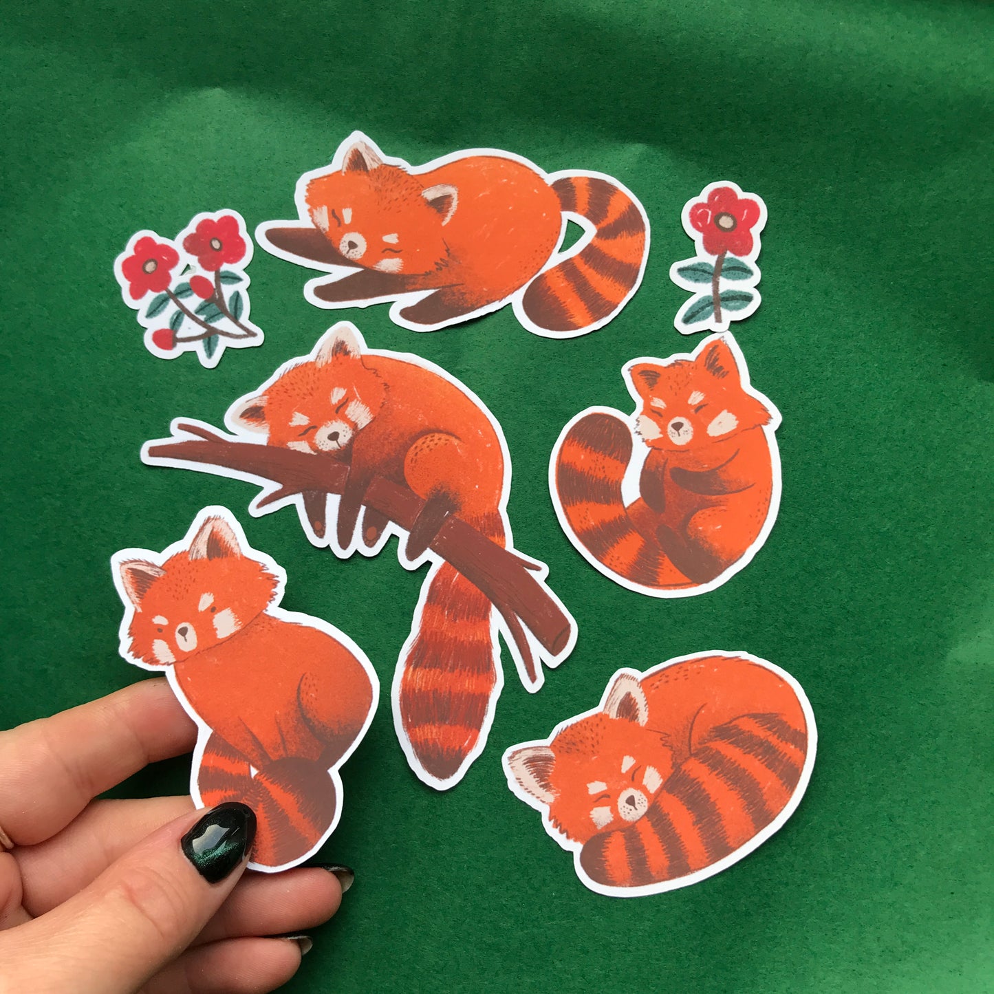 Red Panda Sticker Pack