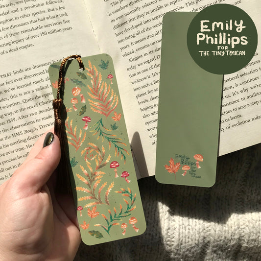 Autumn Leaves Bookmark by EMILY PHILLIPS