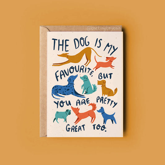 Dog Valentines Day Card