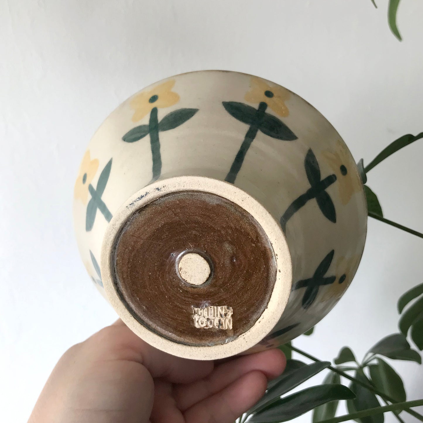 Flower Waterfall Glaze Ramen Bowl