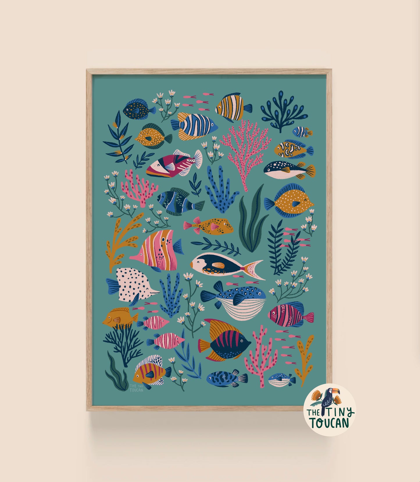 Tropical Fish Fine Art Print