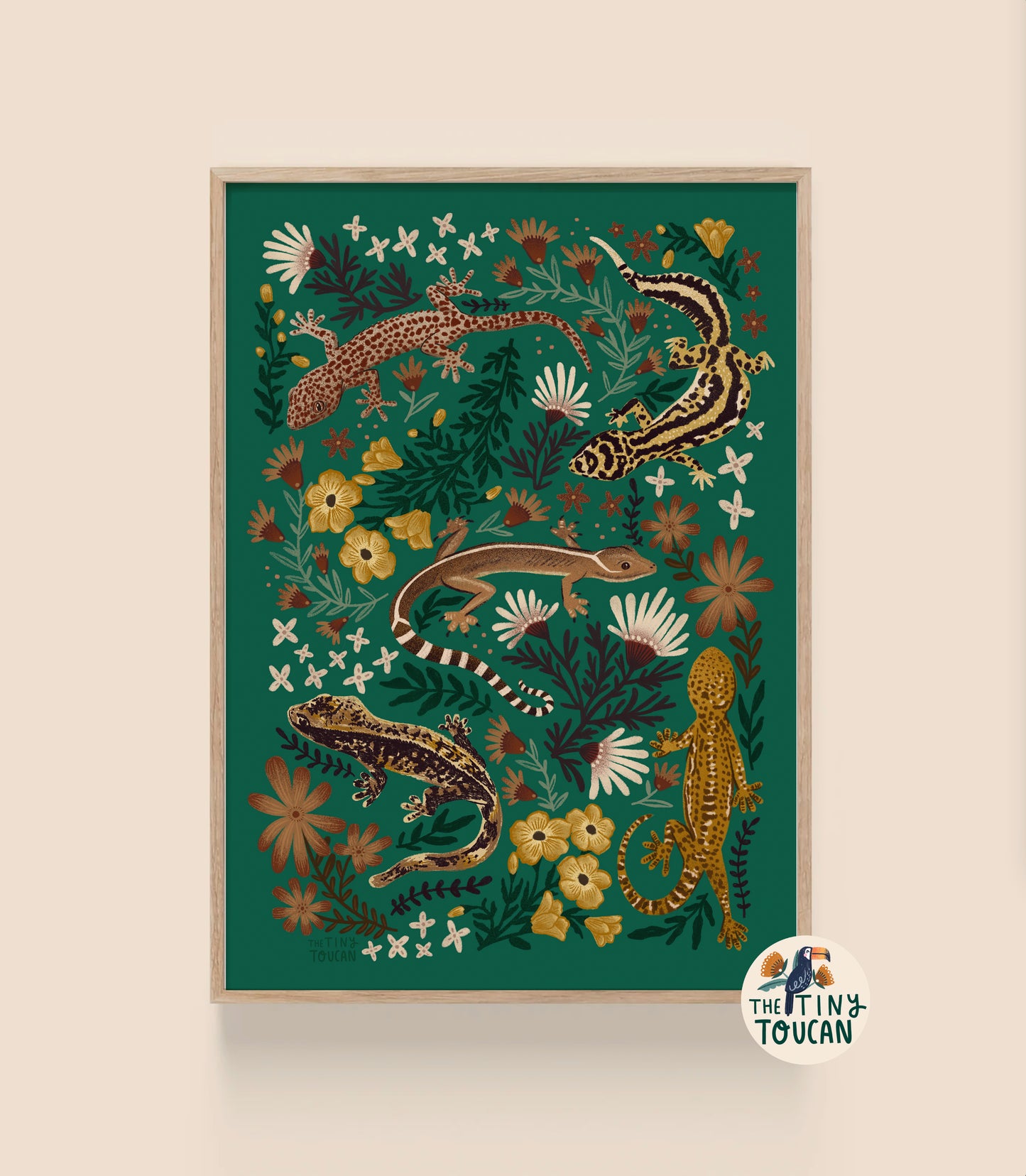 Gekko A4 Print