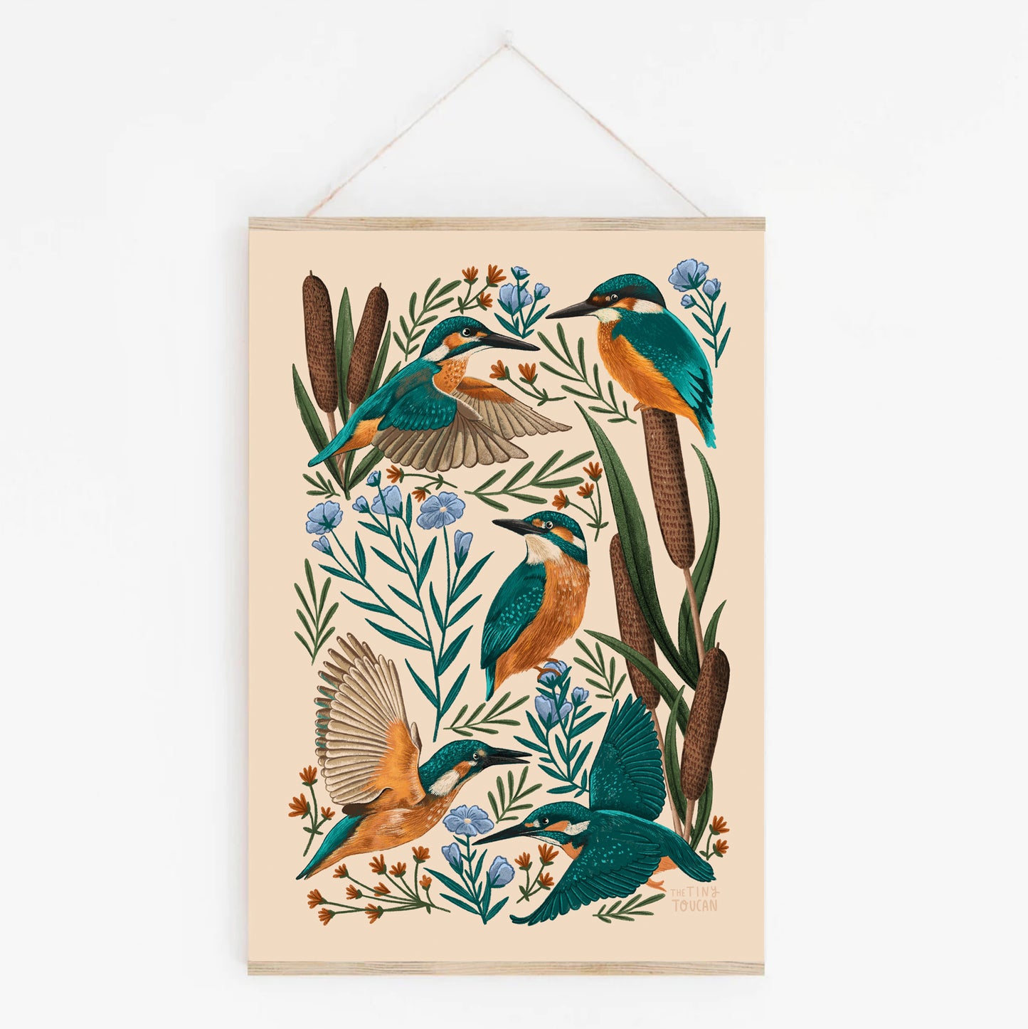 Kingfishers Fine Art Print