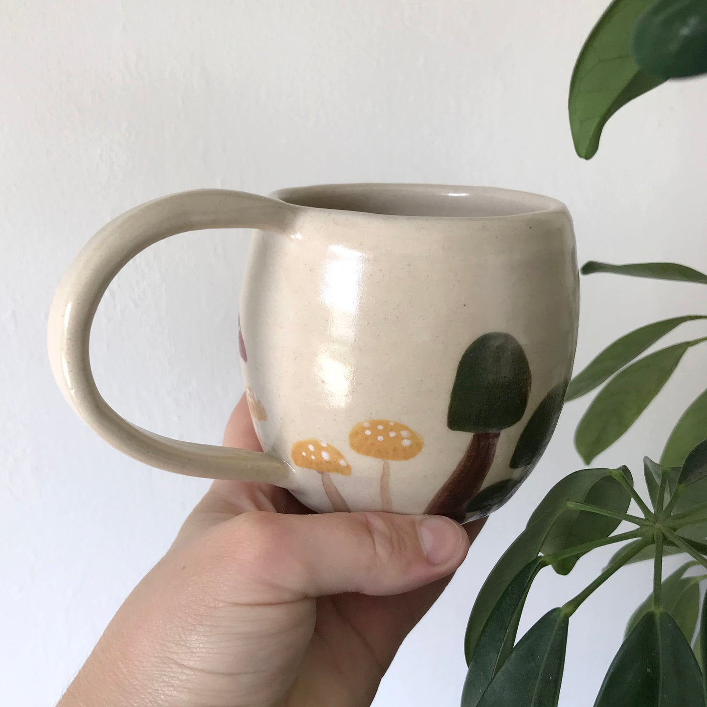 Mushroom Dimple Mug
