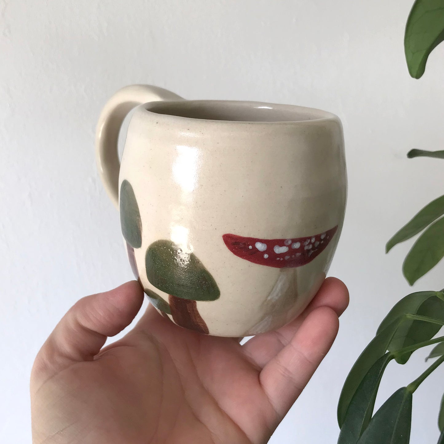 Mushroom Dimple Mug
