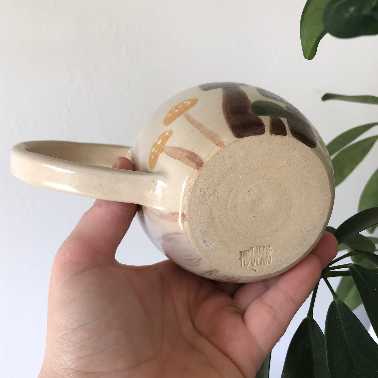 Mushroom Dimple Mug