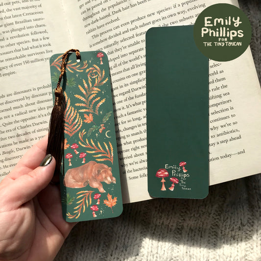 Sweet Dreaming Bears Bookmark by EMILY PHILLIPS