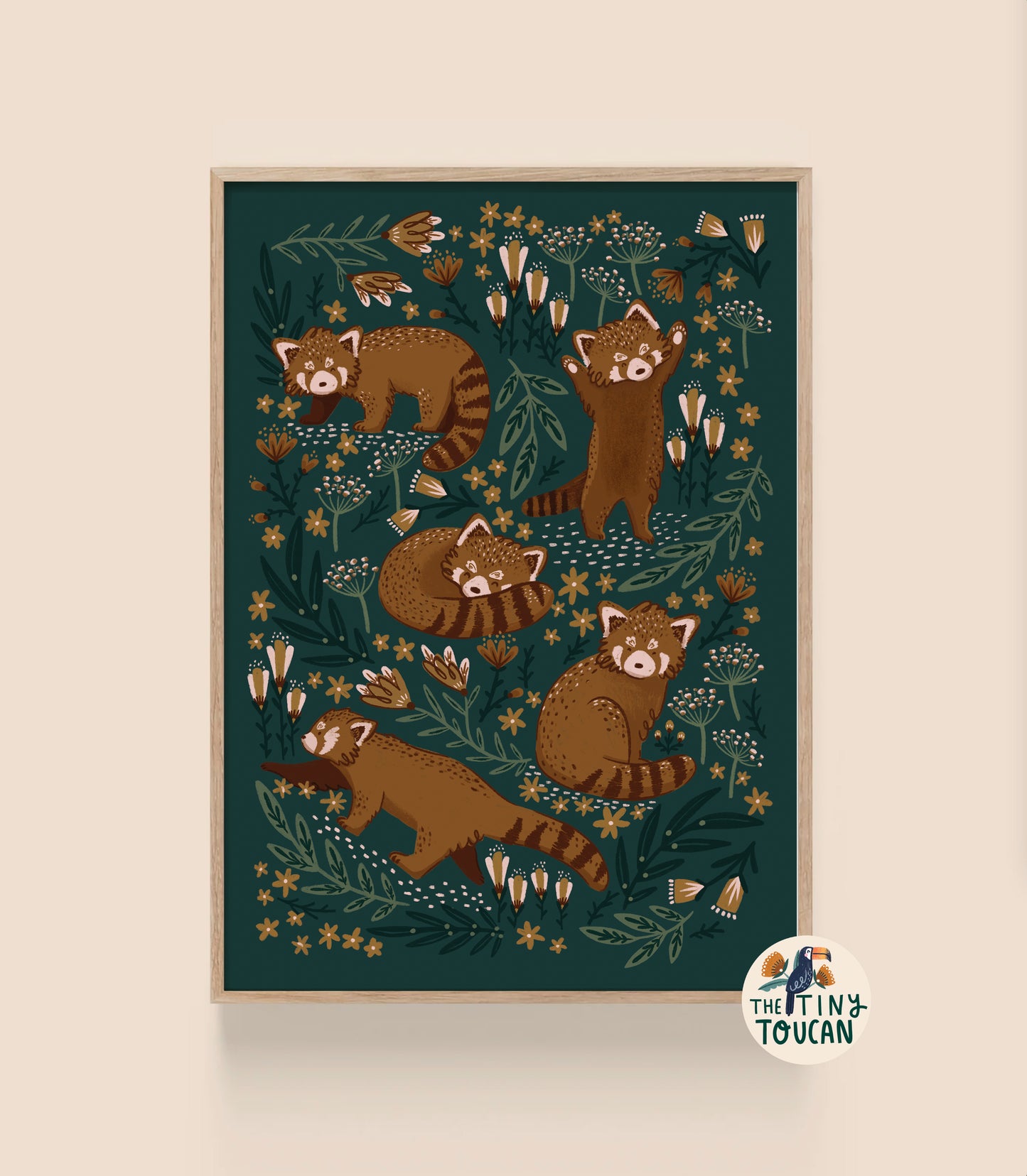 Red Panda Fine Art Print