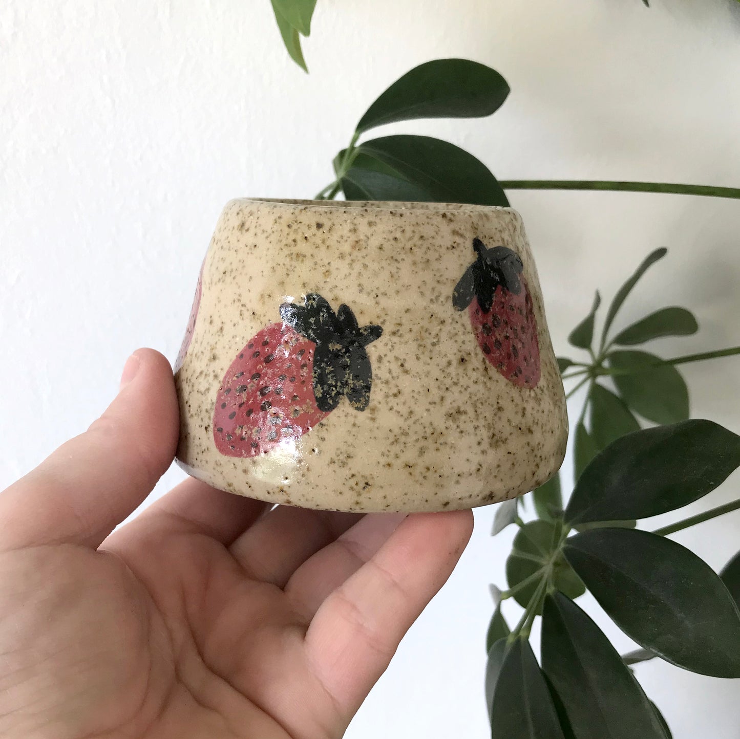 Strawberry Dimple Mug Cup