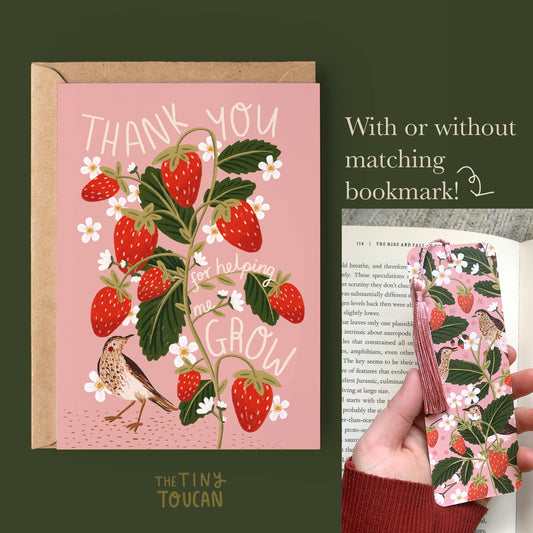 Thank you for Helping me Grow Card