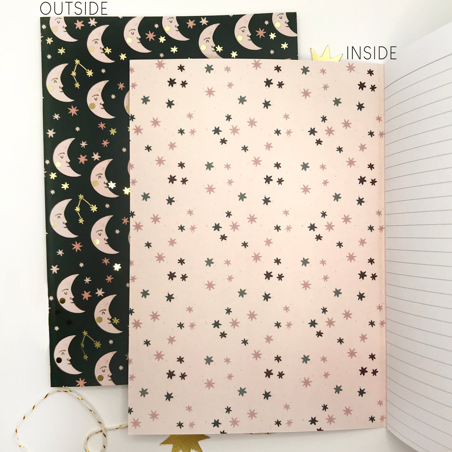Moon Notebook A5