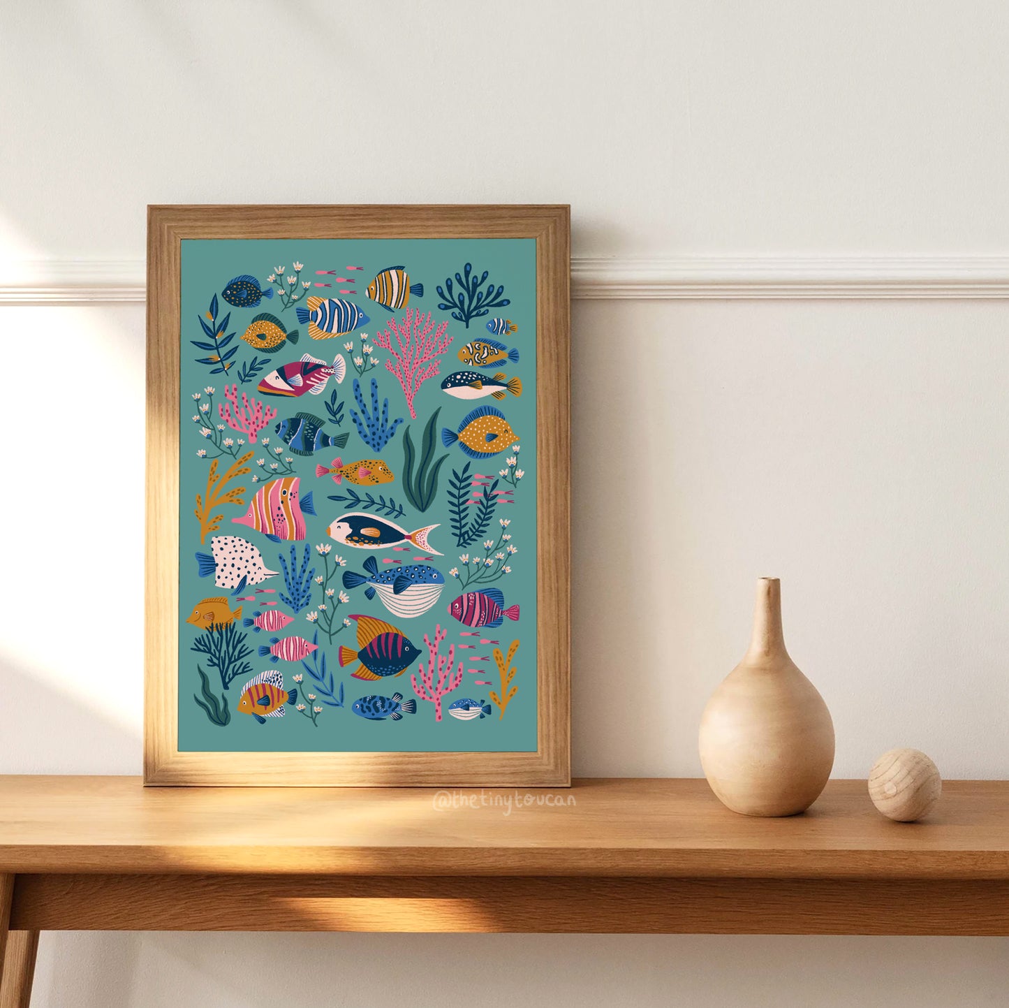 Tropical Fish Fine Art Print